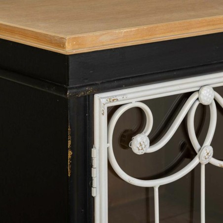 Display Standaard Alexandra House Living Glas Sparrenhout Hout MDF 36