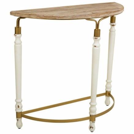 Meuble d'Entrée Alexandra House Living Blanc 35 x 76 x 80 cm