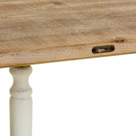 Recibidor Alexandra House Living Blanco 35 x 76 x 80 cm 2