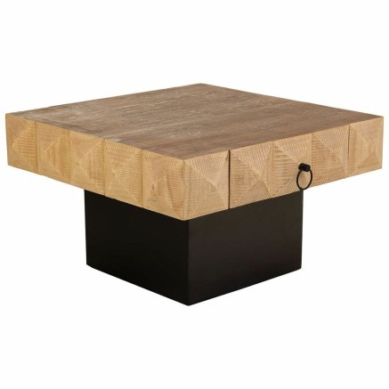 Hoofdtafel Alexandra House Living Bruin Sparrenhout Hout MDF 86 x 46 x