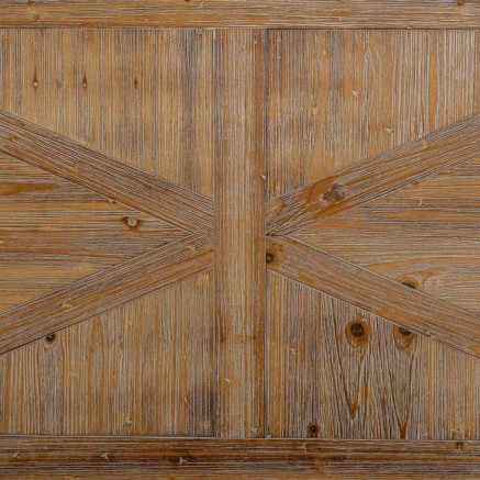 Hoofdtafel Alexandra House Living Bruin Sparrenhout Hout MDF 60 x 50 x 2