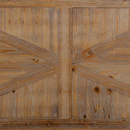 Hoofdtafel Alexandra House Living Bruin Sparrenhout Hout MDF 60 x 50 x