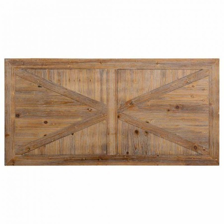 Hoofdtafel Alexandra House Living Bruin Sparrenhout Hout MDF 60 x 50 x