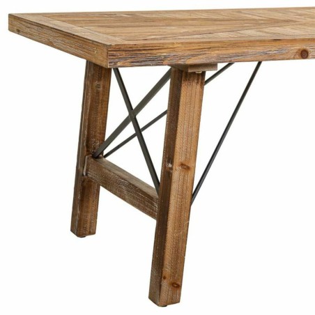 Hoofdtafel Alexandra House Living Bruin Sparrenhout Hout MDF 60 x 50 x