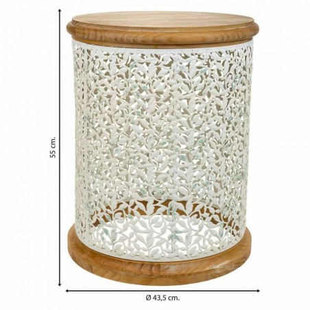 Hoofdtafel Alexandra House Living Bruin Metaal Sparrenhout Hout MDF 43