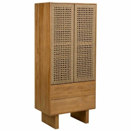 Armoire Alexandra House Living Marron Corde Bois d'épicéa Bois de pa