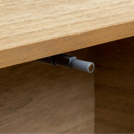 Mesa auxiliar Alexandra House Living Marrón Cuerda Madera de abeto Ma 2