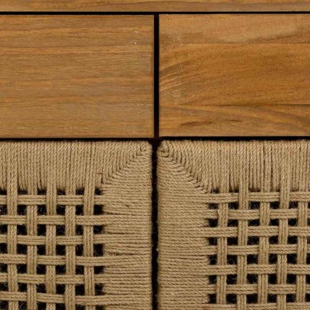 Recibidor con Cajones Alexandra House Living Marrón 36 x 75 x 80 cm 2