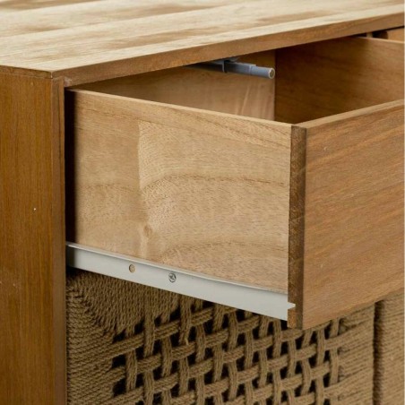 Meuble d'Entrée avec Tiroirs Alexandra House Living Marron 36 x 75 x