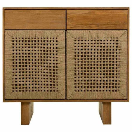 Hall Table with Drawers Alexandra House Living Brown 36 x 75 x 80 cm