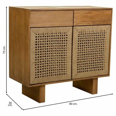 Meuble d'Entrée avec Tiroirs Alexandra House Living Marron 36 x 75 x
