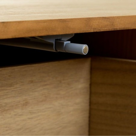 Cassettiera Alexandra House Living Marrone Corda Legno di abete Legno