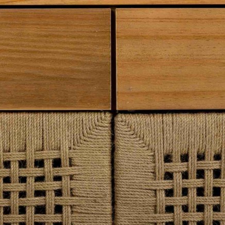 Aparador Alexandra House Living Marrón Madera de abeto Madera de Paul 2