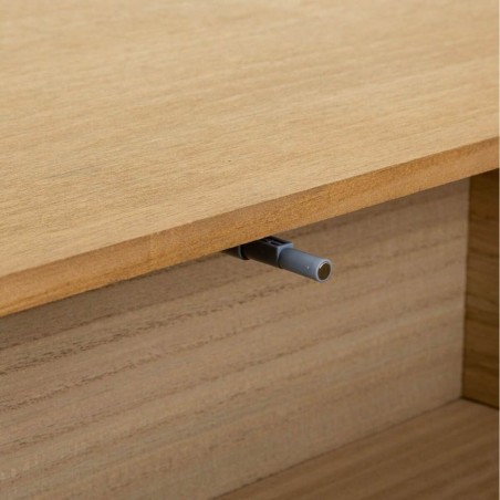 Hall Table with Drawers Alexandra House Living Brown 36 x 77 x 110 cm