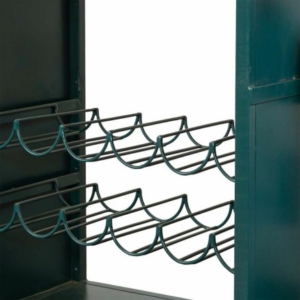 Barra botellero Alexandra House Living Drive Azul 45 x 100 x 210 cm 2