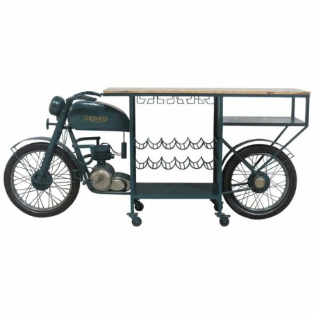 Barra portabottiglie Alexandra House Living Drive Azzurro 45 x 100 x 2