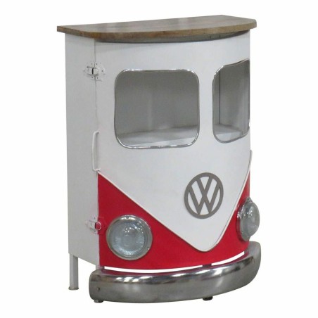 Meuble d'Entrée Alexandra House Living Van Blanc Rouge 32 x 75 x 50 c