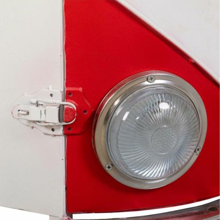 Meuble d'Entrée Alexandra House Living Van Blanc Rouge 32 x 75 x 50 c