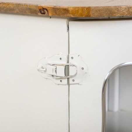 Meuble d'Entrée Alexandra House Living Van Blanc Rouge 32 x 75 x 50 c