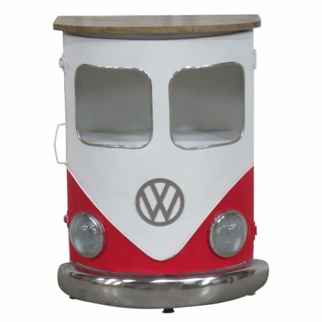 Recibidor Alexandra House Living Van Blanco Rojo 32 x 75 x 50 cm