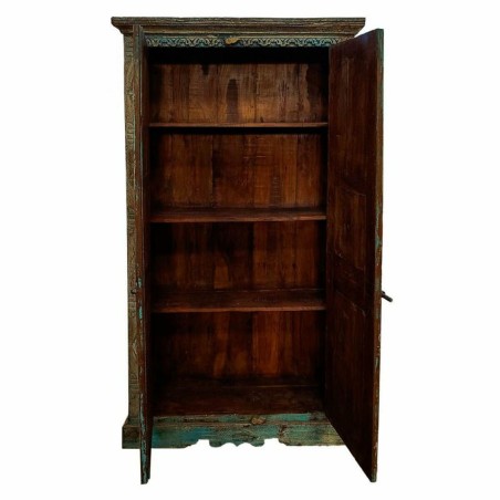 Cupboard Alexandra House Living Brown polystyrene Mango wood 41 x 206