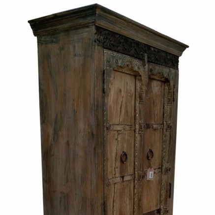 Armoire Alexandra House Living Marron polystyrène Bois de manguier 43 2