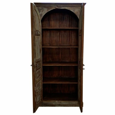 Cupboard Alexandra House Living Brown polystyrene Mango wood 40 x 225