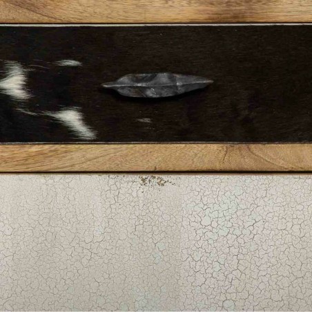 Aparador Alexandra House Living Marrón Madera Metal Hierro 47 x 95 x