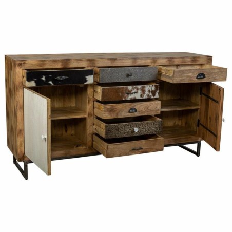 Anrichte Alexandra House Living Braun Holz Metall Eisen 47 x 95 x 180