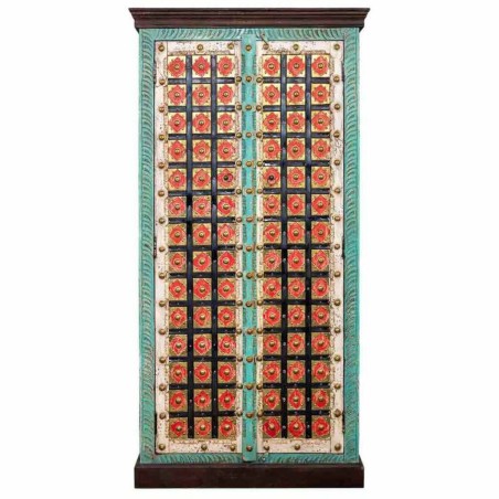 Kast Alexandra House Living Multicolour Blik Mangohout 40 x 90 x 180 c