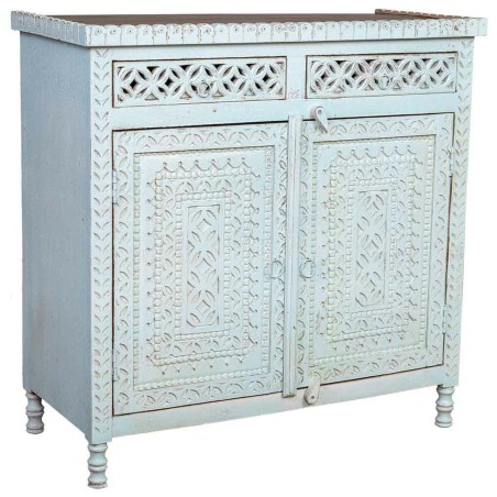 Ingresso Alexandra House Living Azzurro Marrone 43 x 94 x 95 cm
