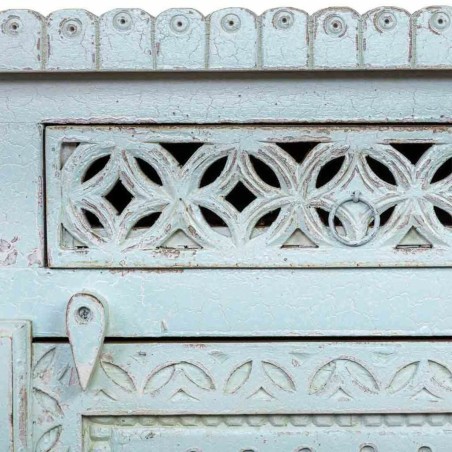 Ingresso Alexandra House Living Azzurro Marrone 43 x 94 x 95 cm