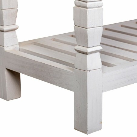 Buffet Alexandra House Living Blanc Naturel Bois de manguier 42 x 130