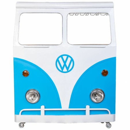 Flessenrek bar Alexandra House Living Drive Blauw Wit 40 x 135 x 178 c