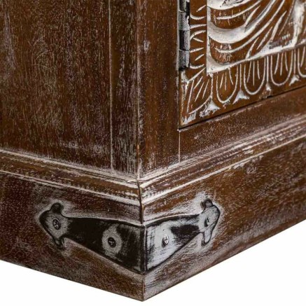 Meuble d'Entrée Alexandra House Living Marron 40 x 90 x 80 cm 2