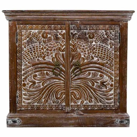 Meuble d'Entrée Alexandra House Living Marron 40 x 90 x 80 cm