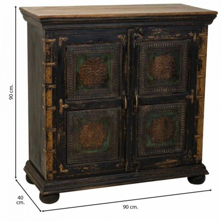Eingangsbereich Alexandra House Living Grau 40 x 90 x 90 cm