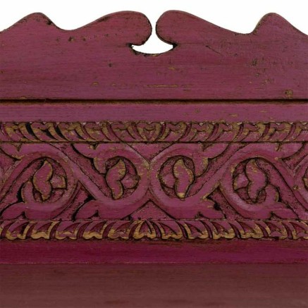 Dientafel Alexandra House Living Roze Hout 42 x 70 x 85 cm 2
