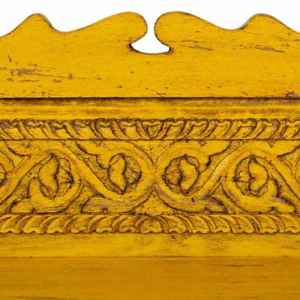 Aparador Alexandra House Living Amarillo Madera 42 x 70 x 85 cm 2