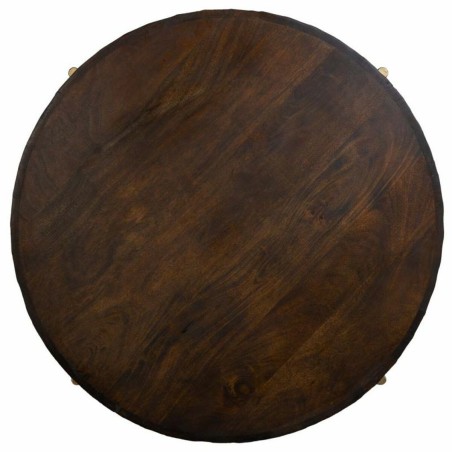 Mesa de Centro Alexandra House Living Marrón Madera Hierro 80 x 50 x