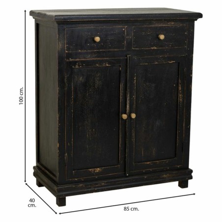 Hall Table with Drawers Alexandra House Living Black 40 x 100 x 85 cm