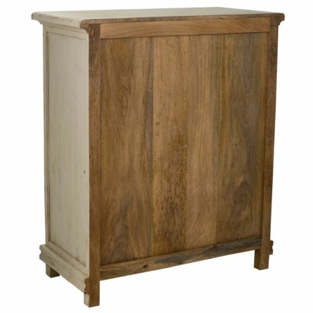 Zijtafel met lades Alexandra House Living Wit 40 x 100 x 85 cm