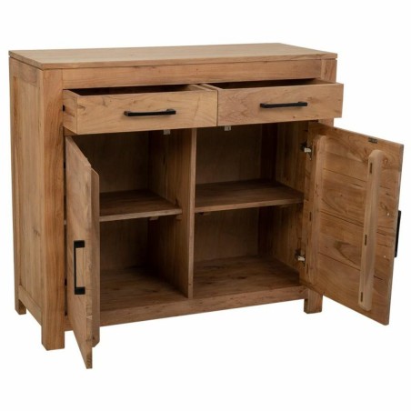 Hall Table with Drawers Alexandra House Living Brown 40 x 90 x 100 cm