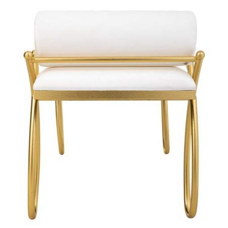 Kruk Alexandra House Living Goud Schuim Ijzer Hout MDF 49 x 53 x 112 c