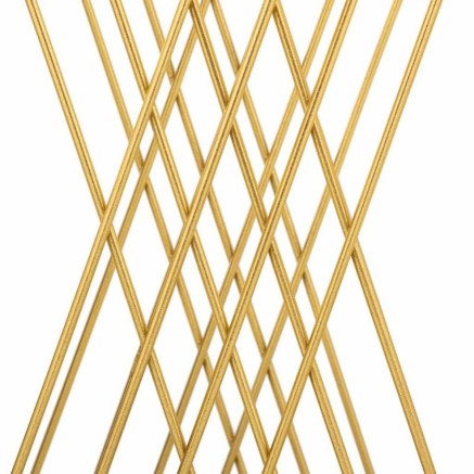 Table d'angle Alexandra House Living Or 40 x 70 x 40 cm 2