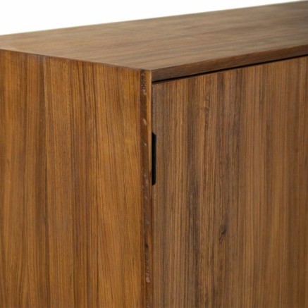Aparador Alexandra House Living Marrón Hierro Chapa Madera de abeto 4 2