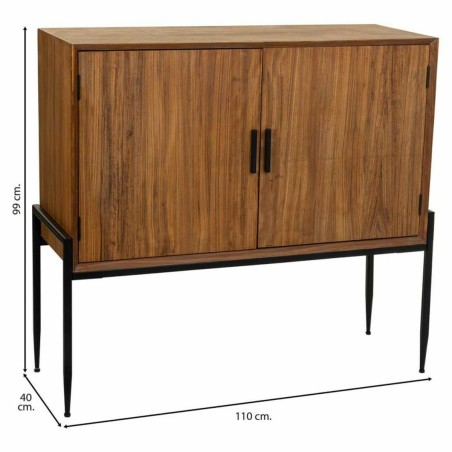 Buffet Alexandra House Living Marron Fer Tôle Bois d'épicéa 40 x 99