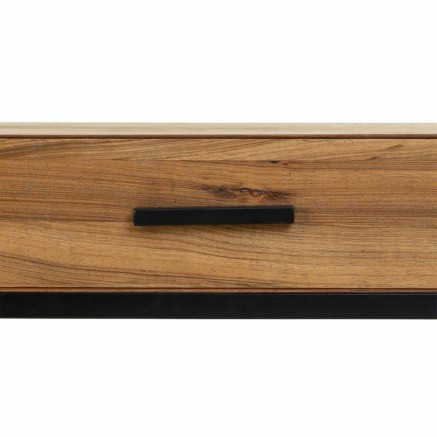 Zijtafel met lades Alexandra House Living Bruin 34 x 81 x 120 cm 2