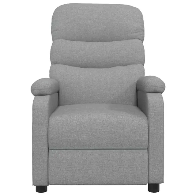 Fauteuil de massage Gris clair Tissu