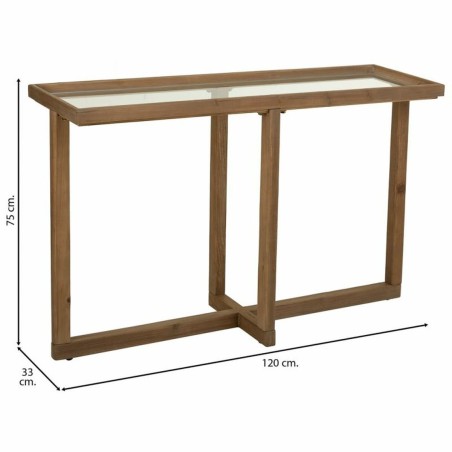 Recibidor Alexandra House Living Marrón 33 x 75 x 120 cm